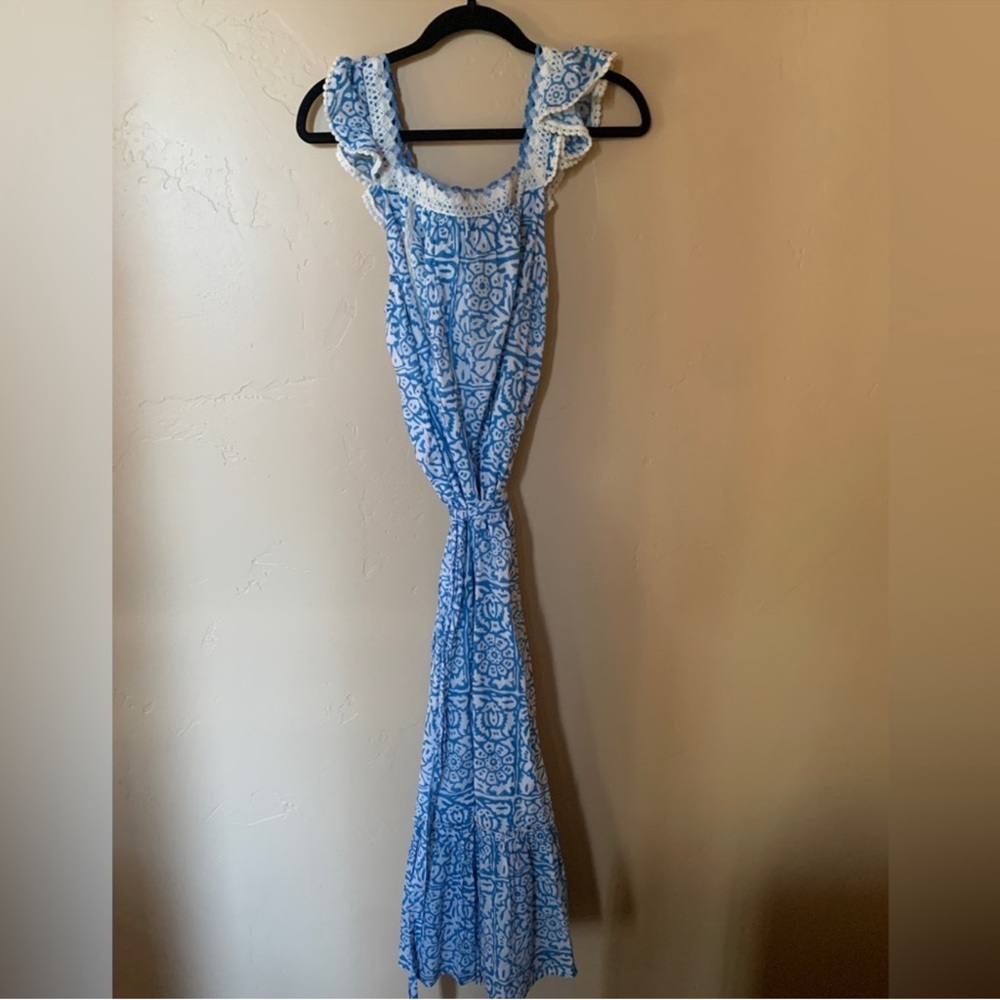 Roller Rabbit crochet maxi dress - Picture 5 of 7